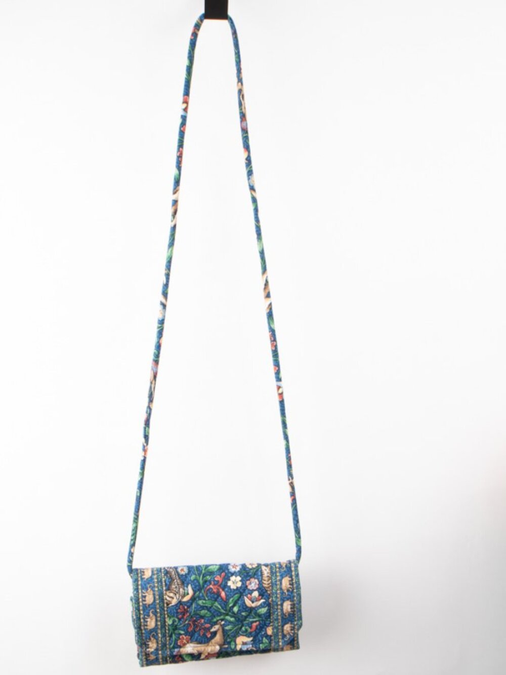 Vera Bradley Animal Kingdom Print Wallet With Strap
